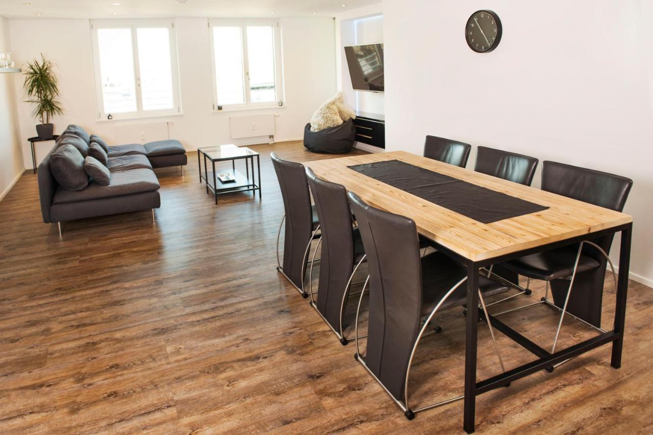 Luxus Suite Im Herzen Von Kempten***** +Parkplatz ภายนอก รูปภาพ