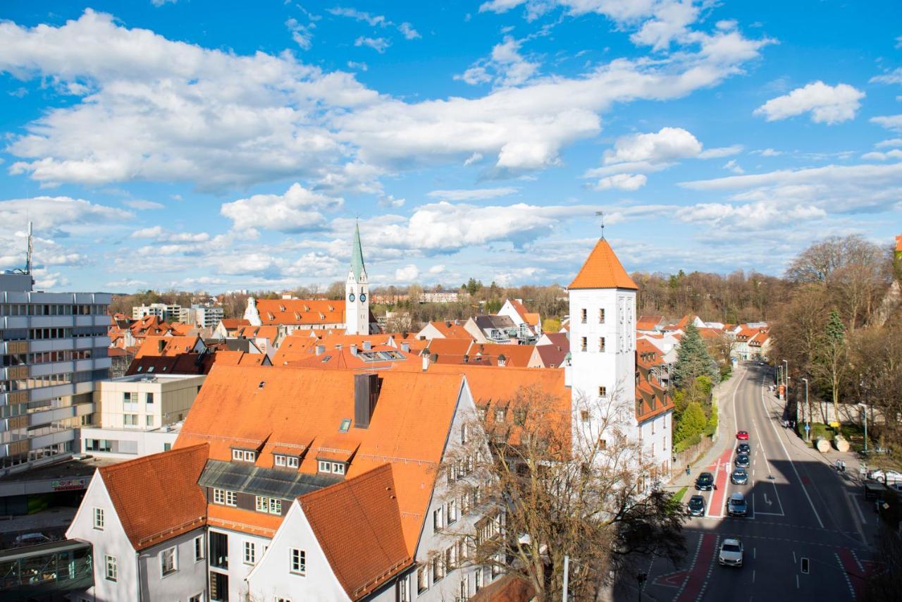 Luxus Suite Im Herzen Von Kempten***** +Parkplatz ภายนอก รูปภาพ