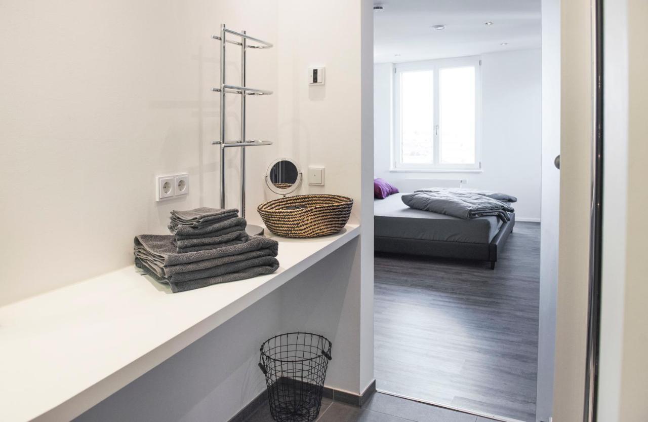 Luxus Suite Im Herzen Von Kempten***** +Parkplatz ภายนอก รูปภาพ